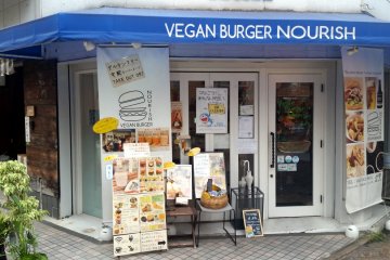 Entrance of Vegan Burger Nourish