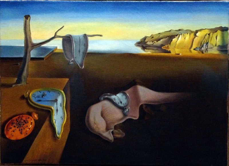 An example of Dali's Surrealist work: The Persistence of Memory (1931)