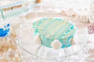 Blue Lagoon Cake