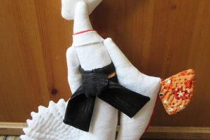 Kitsune cloth doll by Elena Lisina