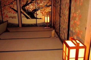 Traditional tatami flooring