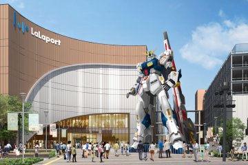 Gundam Landing in Fukuoka