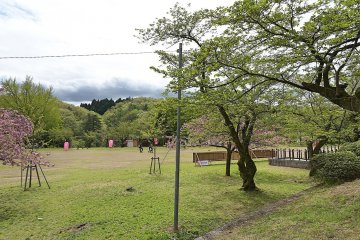 There is plenty of open space at Yukyuzan Park