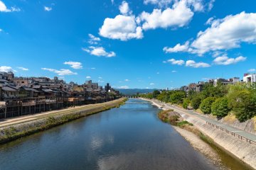 A blue oasis in Kyoto City
