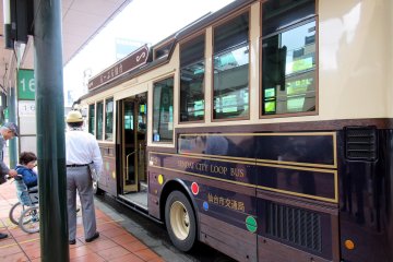 Экскурсионный автобус Сендая