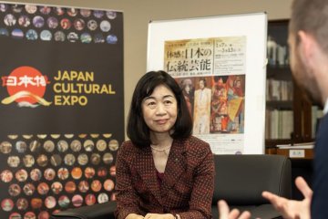 "We’re hoping that as many people as possible will enjoy Japanese culture at Japan Cultural Expo" Junko Kawamura in Tokyo