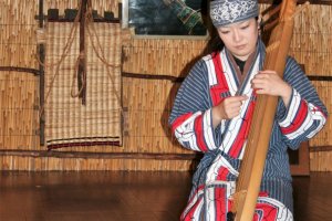 An Ainu Musician