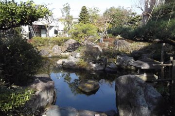 The garden of the Furusato-kan