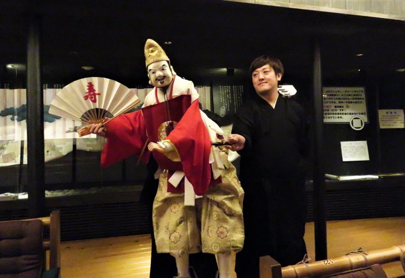 Kansai is famous for the Bunraku puppet theater