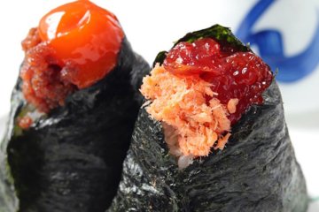 The onigiri at Onigiri Konga have gained praise for their generous portions and fillings