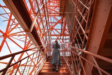 Tokyo Tower's stairs