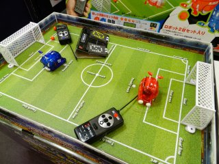 Make robots play soccer!