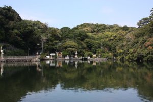 L’étang Myojin-ike