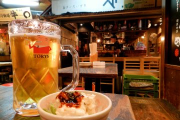 เบียร์อตสุคาเระที่เอบิสุ โยโกะโช