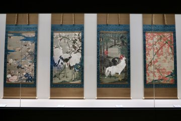 Ito Jakuchu. Colorful Realm of Living Beings. 18th century, Sannomaru Shozokan, Tokyo