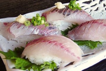 瀨付竹筴魚壽司