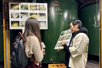 Explanation about sake-making process