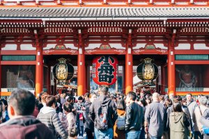 Sensoji Temple is one of Tokyo's top spots for appreciating the city's cultural side