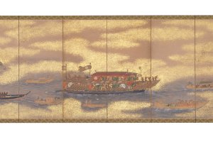 Painting of Ships for Korean Envoys (UNESCO Memory of the World registered items)