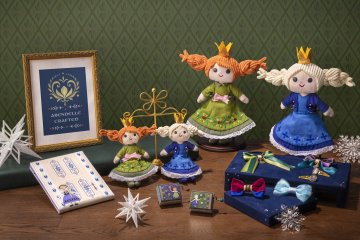 Merchandise themed to Anna and Elsa’s Frozen Journey
