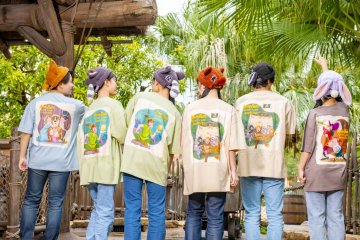 Merchandise themed to Peter Pan’s Never Land Adventure