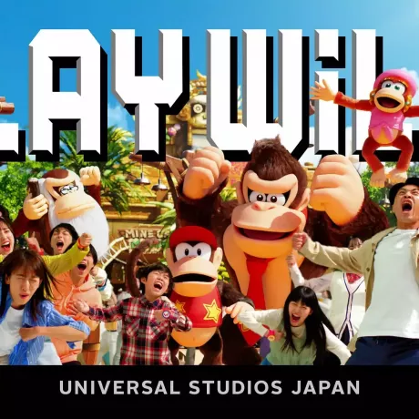 Universal Studios Japan to Open Donkey Kong Country Area in Spring 2024