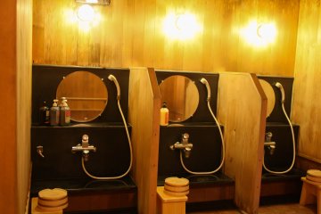 Public showering facilities