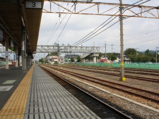 View of the tracks