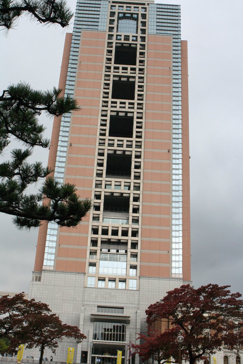 The tallest building in Maebashi city