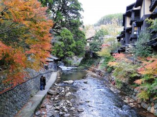 The most photographed view in Kurokawa Onsen