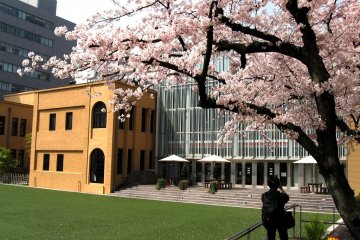 Kyoto International Manga Museum in Springtime