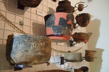 Artifacts of the civilizations in Shiretoko.
