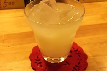 <p>My first fruity cocktail</p>