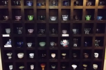 <p>Sake cups and glasses</p>