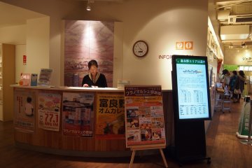 <p>A staff behind the counter is always ready to assist you.&nbsp;</p>