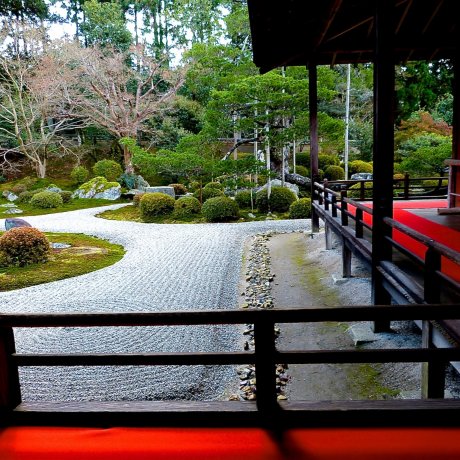 Đền Manshu-in ở Kyoto