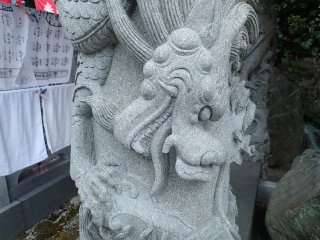 Detail of stone carving