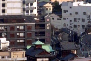 View of Dogo Onsen Honkan