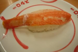 Cooked peeled crab legs tasted great