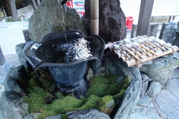 <p>This purification fountain is quite unique within the pilgrimage</p>