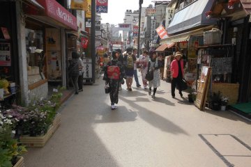 <p>ถนนโคมาจิ (Komachi-dori) คือย่านการค้าที่สำคัญในเชิงการท่องเที่ยว ปัจจุบันถนนสายนี้ได้รับการปรับแต่งภูมิทัศน์เพื่อต้อนรับนักท่องเที่ยวที่หลั่งไหลมายังสถานที่แห่งนี้อย่างคับคั่ง</p>