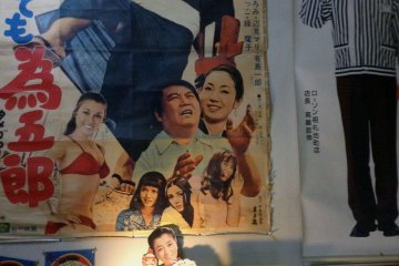 <p>Some of the many movie posters that line the walls of the museum.</p>