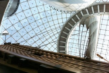 <p>The beautiful glass dome is magnificent in any angle</p>