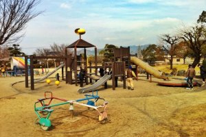 The playground area