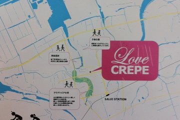 Love Crepe map