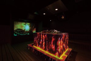 A Tokyo fi rst! Immersive projection mapping löyly (Finnish-style sauna)