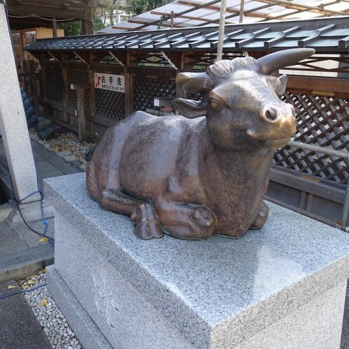 Cow Statue (nade-ushi)